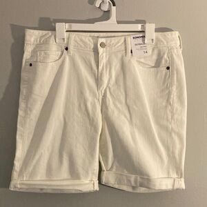 Sonoma Women's White Shorts